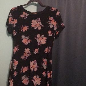 Black Floral Dress